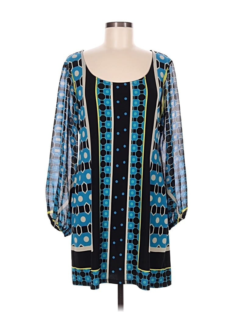 Pre-owned Style & Co Casual Dress In Blue