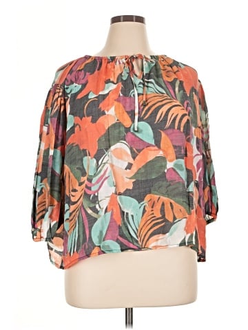 Zac & Rachel 3/4 Sleeve Blouse (view 1)