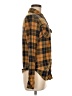 DJT Plaid Yellow Long Sleeve Blouse Size M - photo 4