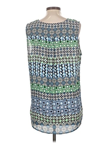 Roz & Ali Sleeveless Blouse (view 2)