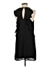 Everly 100% Polyester Solid Black Cocktail Dress Size M - photo 2