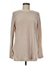 Unbranded Marled Ivory Tan Long Sleeve T-Shirt Size M - photo 1
