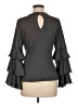 Unbranded Gray Long Sleeve Top Size M - photo 2