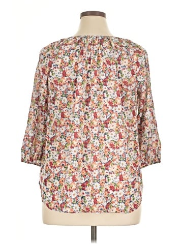 Chaps 3/4 Sleeve Blouse (view 2)