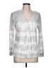 C+D+M Collection Silver Cardigan Size L - photo 1