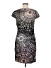 Ali Ro Graphic Silver Cocktail Dress Size 8 - photo 2