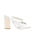 Deltan White Sandals Size 7 - photo 1