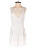 SEEK The Label 100% Polyester Chevron-herringbone Ivory White Romper Size XS - photo 1
