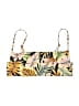 Unbranded Tropical Yellow Swimsuit Top Size S (estimated) - photo 1
