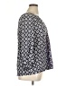 Crown & Ivy 100% Rayon Blue 3/4 Sleeve Blouse Size XL - photo 4