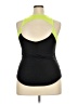 City Streets Black Tank Top Size 4X - photo 2