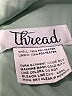 Thread 100% Polyester Teal Casual Dress Size 4 - photo 4