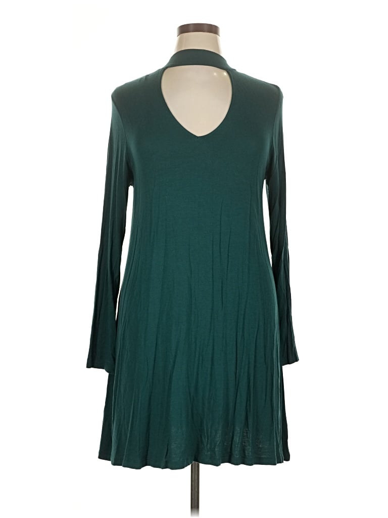 Pre-owned Express Outlet Casual Dress In Teal