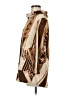 MULTIPLES Animal Print Brown Poncho Size M - photo 5
