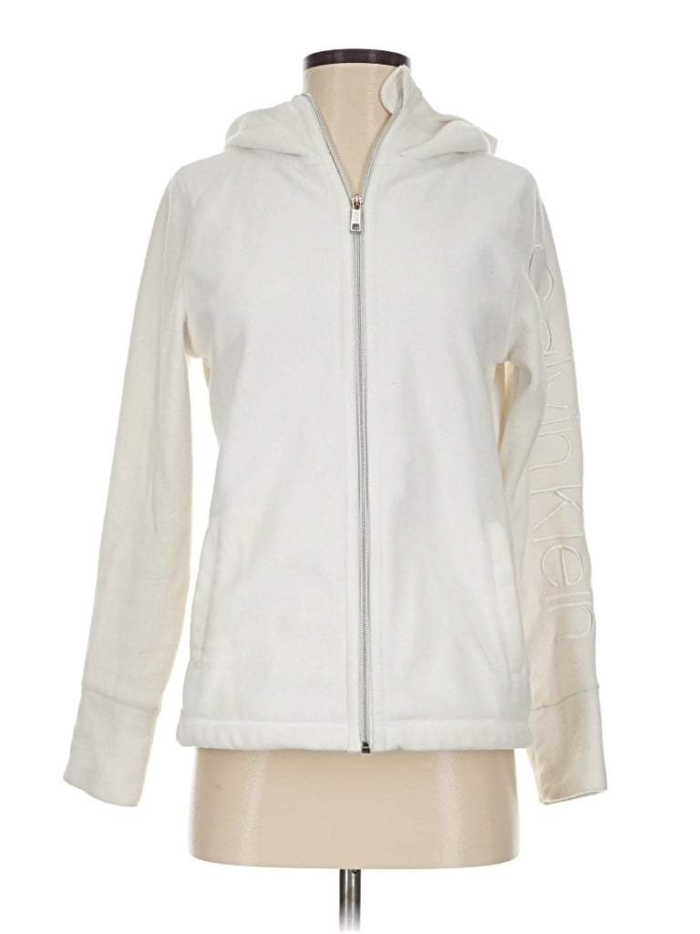Pre-owned Calvin Klein Performance Jacket In White