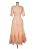 Cleobella Orange Cocktail Dress Size M - photo 1