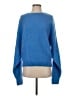 Free People Blue Pullover Sweater Size XS - photo 1
