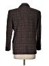 Giorgio Sant'Angelo 100% Wool Plaid Burgundy Wool Blazer Size 12 - photo 2