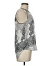 Violet & Claire 100% Polyester Silver Sleeveless Blouse Size M - photo 4