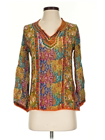 Tolani 3/4 Sleeve Blouse (view 1)