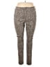 Seven7 Animal Print Brown Gray Casual Pants Size 14 - photo 1