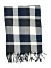 Unbranded Plaid Gray Blue Scarf One size - photo 2
