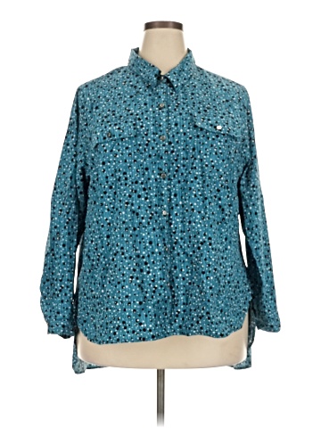 Notations Long Sleeve Button-Down Shirt (view 1)