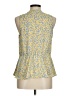 Pleione 100% Polyester Yellow Sleeveless Blouse Size M - photo 2