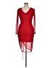 Bebe Red Cocktail Dress Size XL - photo 2