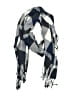 Unbranded Plaid Gray Blue Scarf One size - photo 1