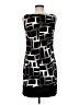 Alyx Graphic Black Cocktail Dress Size 6 - photo 2