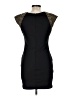 Gracia 100% Polyester Black Cocktail Dress Size M - photo 2