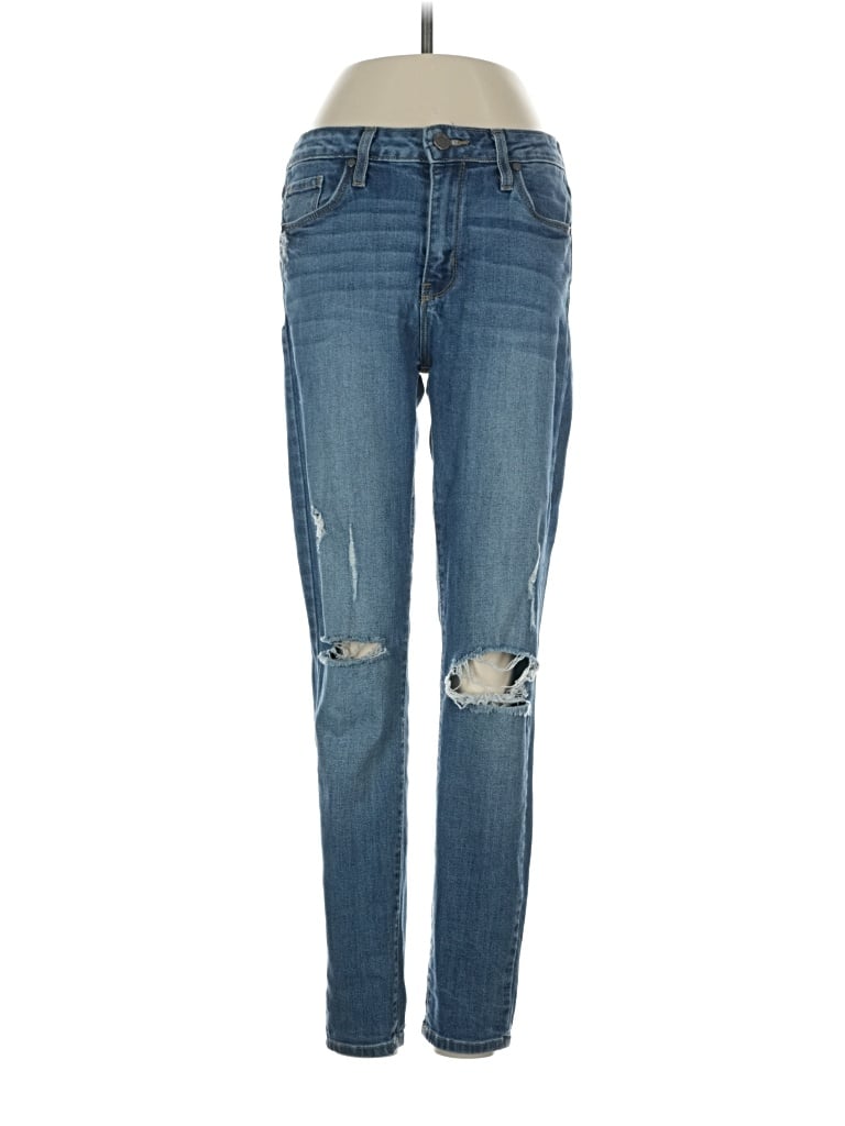Pre-owned Just Black Jeans In Blue
