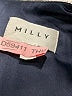 Milly 100% Polyester Argyle Blue Casual Dress Size 10 - photo 7