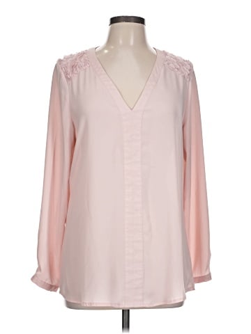 NY Collection Long Sleeve Blouse (view 1)