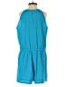 Jasmine & Juliana 100% Polyester Solid Teal Romper Size 4 - photo 2