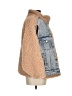 Polagram 100% Polyester Tan Denim Jacket Size S - photo 4