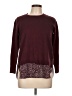 Ann Taylor LOFT Burgundy Pullover Sweater Size L - photo 1