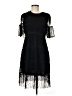 ASOS 100% Polyester Black Cocktail Dress Size 6 - photo 1
