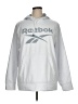 Reebok 100% Polyester Silver Pullover Hoodie Size XL - photo 1