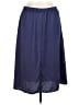 Faded Glory 100% Polyester Solid Blue Casual Skirt Size L - photo 2