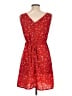 Assorted Brands 100% Polyester Hearts Red Cocktail Dress Size L - photo 2