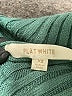 Flat White Teal Turtleneck Sweater Size XS - photo 7