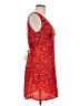 Assorted Brands 100% Polyester Hearts Red Cocktail Dress Size L - photo 4