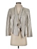 The Limited 100% Polyester Metallic Silver Blazer Size S - photo 1