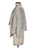 The Limited 100% Polyester Metallic Silver Blazer Size S - photo 5