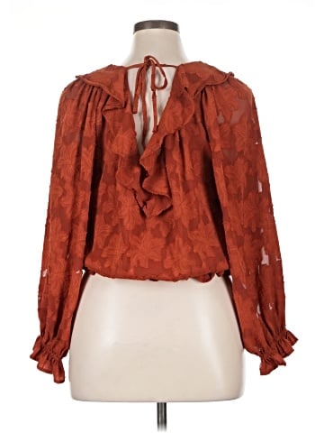 Anthropologie Long Sleeve Blouse (view 2)