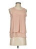 Monteau 100% Polyester Pink Sleeveless Blouse Size S - photo 1