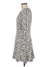 Row A Animal Print Floral Ivory Casual Dress Size M - photo 5
