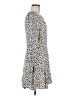 Row A Animal Print Floral Ivory Casual Dress Size M - photo 4